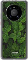 6F hoesje - geschikt voor Huawei P40 Pro -  Transparant TPU Case - Jungle Greens #ffffff