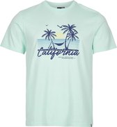 O'Neill T-Shirt CALIFORNIA BEACH - Bluelight - Xl