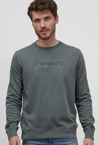 Silvercreek  Asher Sweater  Mannen Green Grey XL