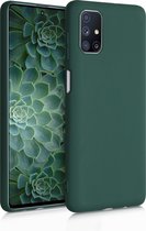kwmobile telefoonhoesje voor Samsung Galaxy M51 - Hoesje voor smartphone - Back cover in mosgroen