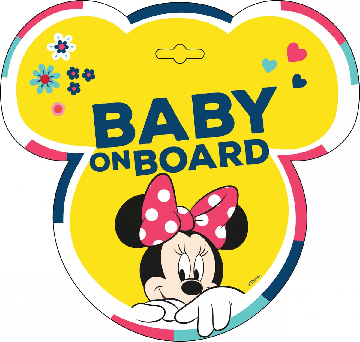 SEVEN Baby on board Minnie