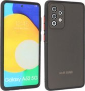 Samsung Galaxy A52 & Galaxy A52 5G Hoesje Hard Case Backcover Telefoonhoesje Zwart