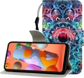 Voor Huawei Honor 20 Gekleurde Tekening Horizontale Flip Leren Case met Houder & Kaartsleuf & Portemonnee (Mandala)