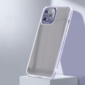 X-level Mirror Series TPU siliconen + spiegel beschermhoes voor iPhone 12/12 Pro (thee zwart)