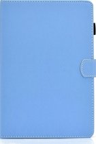 Samsung Galaxy Tab S6 Lite Hoes - Mobigear - Folio 7 Serie - Kunstlederen Bookcase - Blauw - Hoes Geschikt Voor Samsung Galaxy Tab S6 Lite