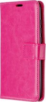 Xiaomi Mi 9 Lite Hoesje - Mobigear - Wallet Serie - Kunstlederen Bookcase - Roze - Hoesje Geschikt Voor Xiaomi Mi 9 Lite