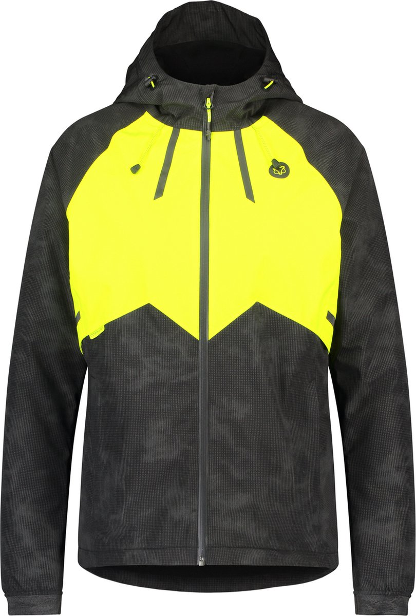 AGU Winter Regenjas Commuter Dames – Reflecterend Zwart