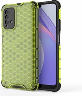 Voor Xiaomi Redmi 9T schokbestendige honingraat pc + TPU-hoes (groen)