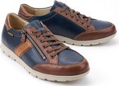 Mobils by Mephisto KRISTOF Heren Sneaker - Bruin Combi - EXTRA BREED - Maat 45