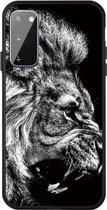 Voor Galaxy S20 Pattern Printing Embossment TPU Mobile Case (Lion)