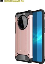 Voor Huawei Mate 40 Pro Magic Armor TPU + pc combinatiebehuizing (roségoud)