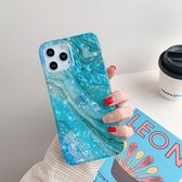 Voor iPhone 12/12 Pro Marble Pattern Soft TPU beschermhoes (glanzende schaal)