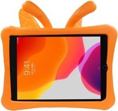 Voor iPad 10.2 (2019) / 10.5 Butterfly Bracket Style EVA kinderen schokbestendige beschermhoes (oranje)