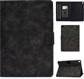Voor iPad 10.2 / Air (2019) / Pro 10.5 Koeienhuidtextuur Horizontale flip lederen tas met houder & kaartsleuven & slaap- / wekfunctie (grijs)