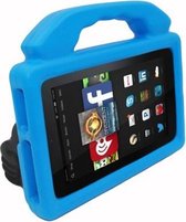 Voor Kindle Fire HD 7 schokbestendige EVA-duimstandaard tabletbehuizing (blauw)