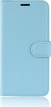 Samsung Galaxy S20 Hoesje - Mobigear - Classic Serie - Kunstlederen Bookcase - Blauw - Hoesje Geschikt Voor Samsung Galaxy S20