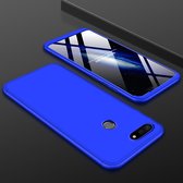 Xiaomi Mi 8 Lite Hoesje - Mobigear - 360 Serie - Hard Kunststof Backcover - Blauw - Hoesje Geschikt Voor Xiaomi Mi 8 Lite