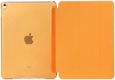 Pure Color Merge horizontale flip lederen hoes voor iPad Pro 10,5 inch / iPad Air (2019), met houder (oranje)