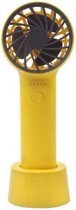 M2 Handbediende aromatherapieventilator 5 versnellingen Hoog windvermogen (geel)