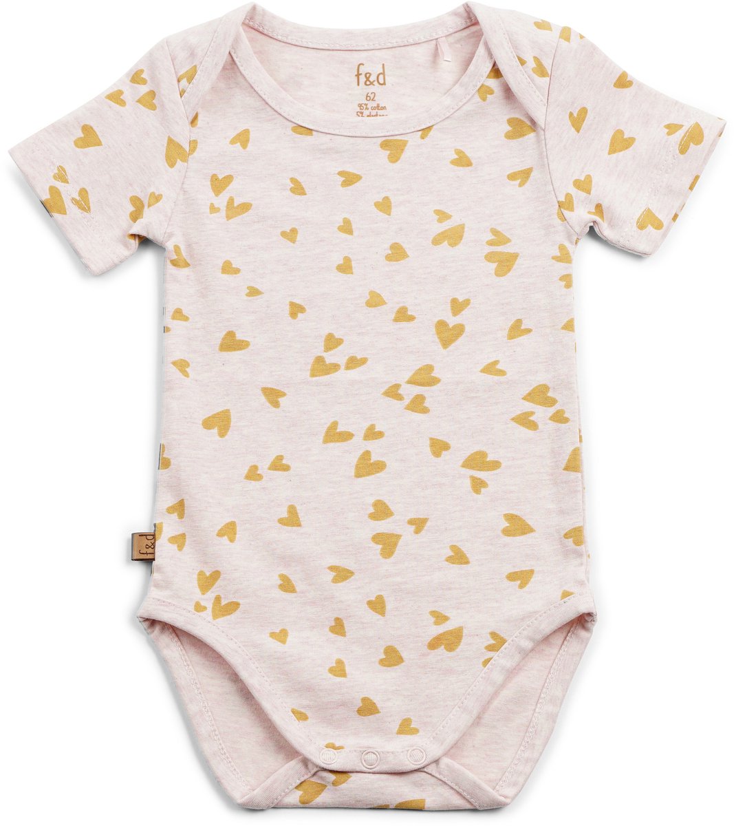 Frogs and Dogs - Romper s - Roze - Maat 56 - Meisjes