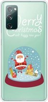 Voor Samsung Galaxy S20 FE Trendy Leuke Kerst Patroon Case Clear TPU Cover Telefoon Gevallen (Crystal Ball)