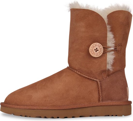 UGG Bailey Button II - Laarzen - Dames - Cognac - Maat 37