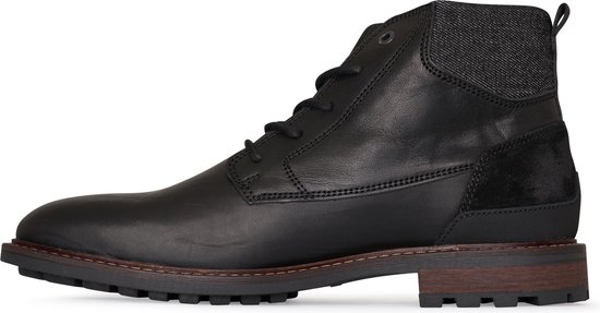 PME Legend - Heren Veterschoenen Huffster Zwart - Zwart - Maat 40 | bol.com