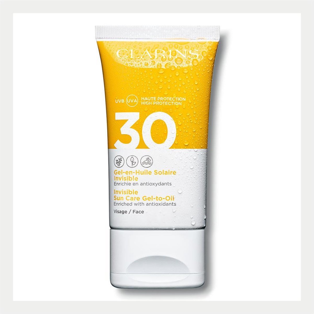 Clarins Invisible Sun Care Gel-to-Oil SPF30 - Zonnebrand - 50 ml