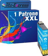 PlatinumSerie 1x inkt cartridge alternatief voor Epson T2992 29XL Cyan