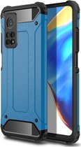 Xiaomi Mi 10T Pro Hoesje - Mobigear - Outdoor Serie - Hard Kunststof Backcover - Blauw - Hoesje Geschikt Voor Xiaomi Mi 10T Pro