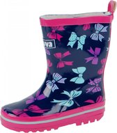 Gevavi Boots - Sita meisjeslaars rubber blauw/roze