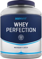 Bol.com Body & Fit Whey Perfection - Proteine Poeder / Whey Protein - Eiwitshake - 2268 gram (81 shakes) - Red Velvet aanbieding