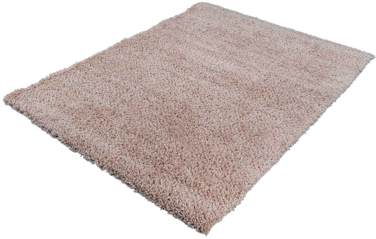 Hoogpolig Vloerkleed Shaggy Ritual – Hoogpolig & Comfortabel – Roze - 80 x 150 cm