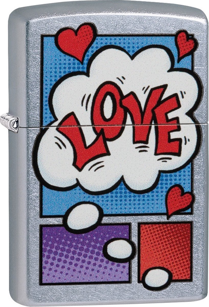 Goedkoopste Aansteker Zippo Love Bubble