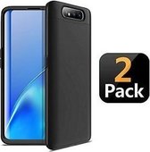 Telefoonhoesje - Back Cover - Geschikt Voor Samsung Galaxy A80 - Zwart