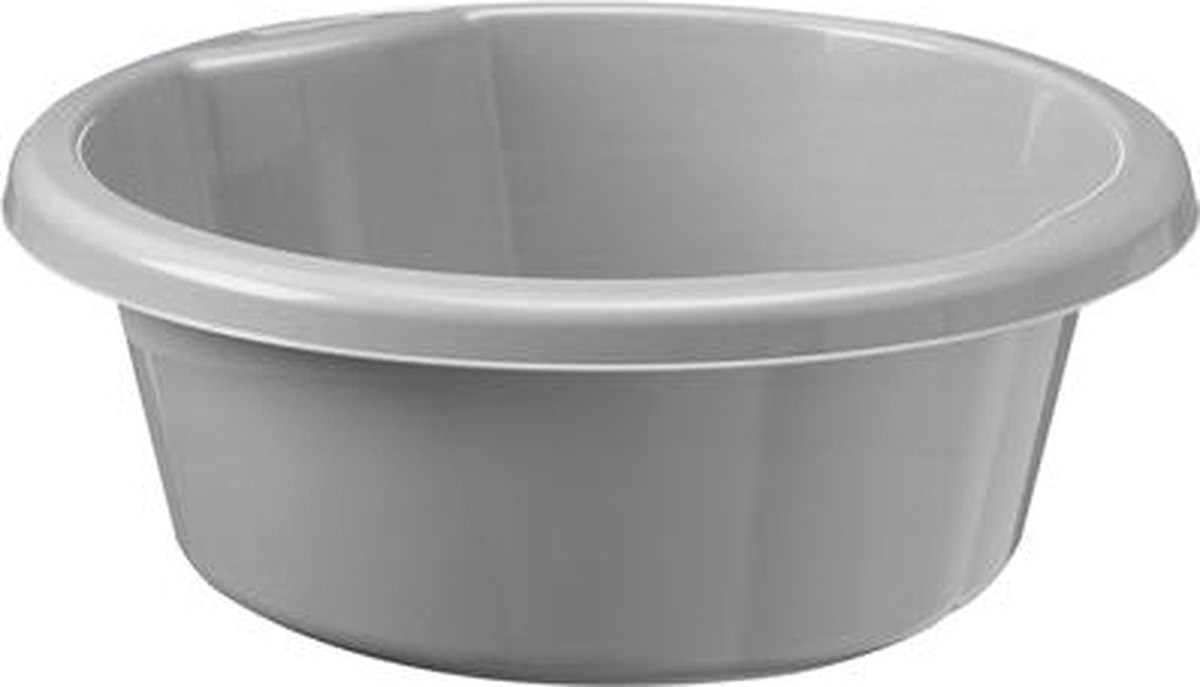 Goedkoopste Sunware - Water-line wasbak rond 9L grijs - 38 x 38 x 14 cm
