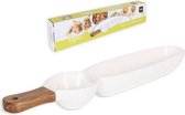 Snackdienblad La Mediterranea Hout (42,5 x 8,5 x 4,2 cm)