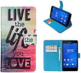 Sony Xperia Z3 Compact Hoesje Wallet Case Life