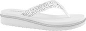 esprit Witte teenslipper - Maat 42