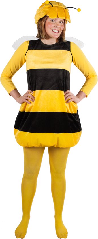 Déguisement Maya l'abeille ™ jaune et noir pour adultes - Déguisements adultes