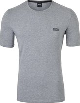 HUGO BOSS lounge T-shirt regular fit - heren T-shirt O-hals - grijs -  Maat: L