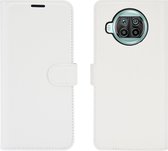 Xiaomi Mi 10T Lite Hoesje - Mobigear - Classic Serie - Kunstlederen Bookcase - Wit - Hoesje Geschikt Voor Xiaomi Mi 10T Lite