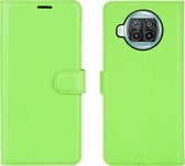 Xiaomi Mi 10T Lite Hoesje - Mobigear - Classic Serie - Kunstlederen Bookcase - Groen - Hoesje Geschikt Voor Xiaomi Mi 10T Lite