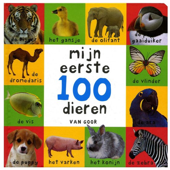 Mijn eerste 100  -   Mijn eerste 100 dieren