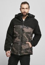 Urban Classics Jacket -2XL- Jackson Teddyfleece Zwart