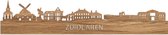 Skyline Zuidlaren Eikenhout - 100 cm - Woondecoratie design - Wanddecoratie - WoodWideCities