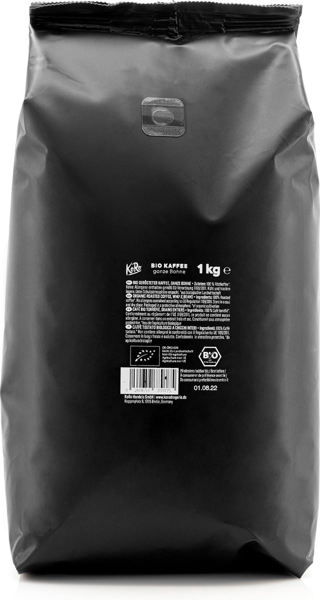 Goedkoopste KoRo | Bio koffie crema hele boon 1 kg