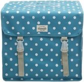 New Looxs Fiori Dubbele Fietstas - 30 l - Polka Blue