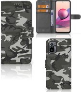 Xiaomi Redmi Note 10S | 10 4G | Poco M5s Telefoon Hoesje Cadeau voor hem Army Light