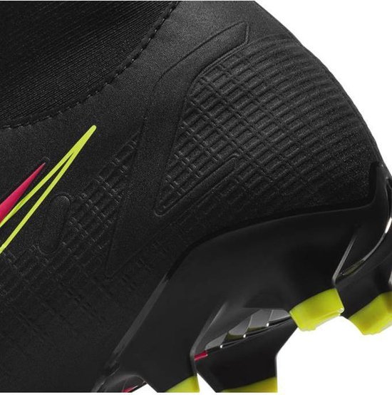 Nike Mercurial Superfly 8 Academy  Sportschoenen - Maat 43 - Mannen - zwart/geel/oranje - Nike